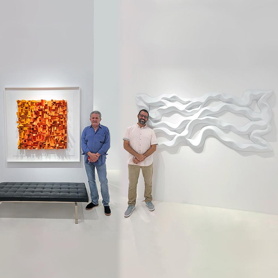 "Davila Squared" on view at RFA Decor in Boca Raton through February 10