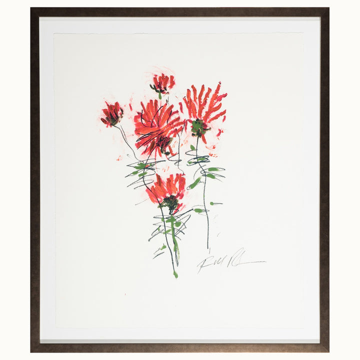 Image of "Red Mums - Flower 1"