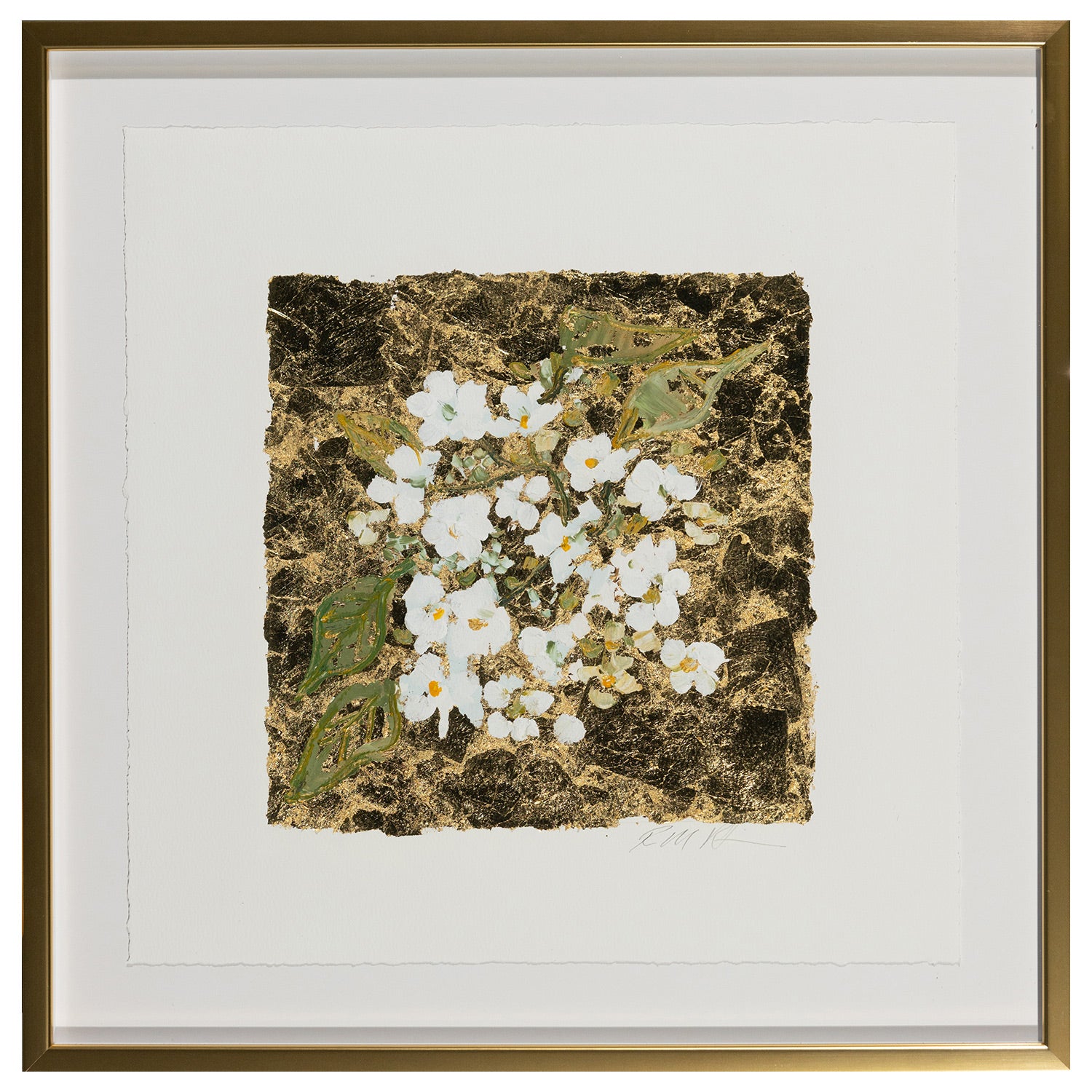 Image of "Gold & Hydrangea"