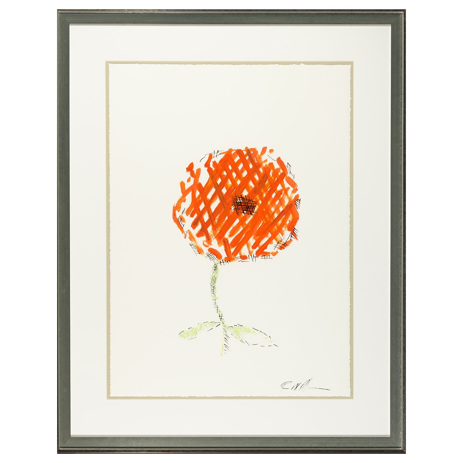 Crosshatch Flower