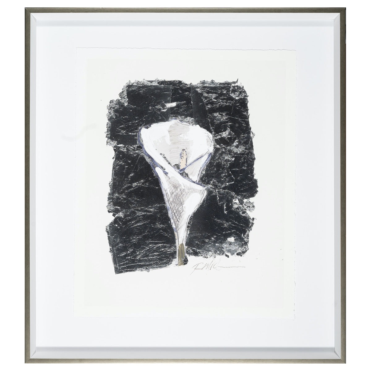 Image of "Silver Flower - Calla Lily"