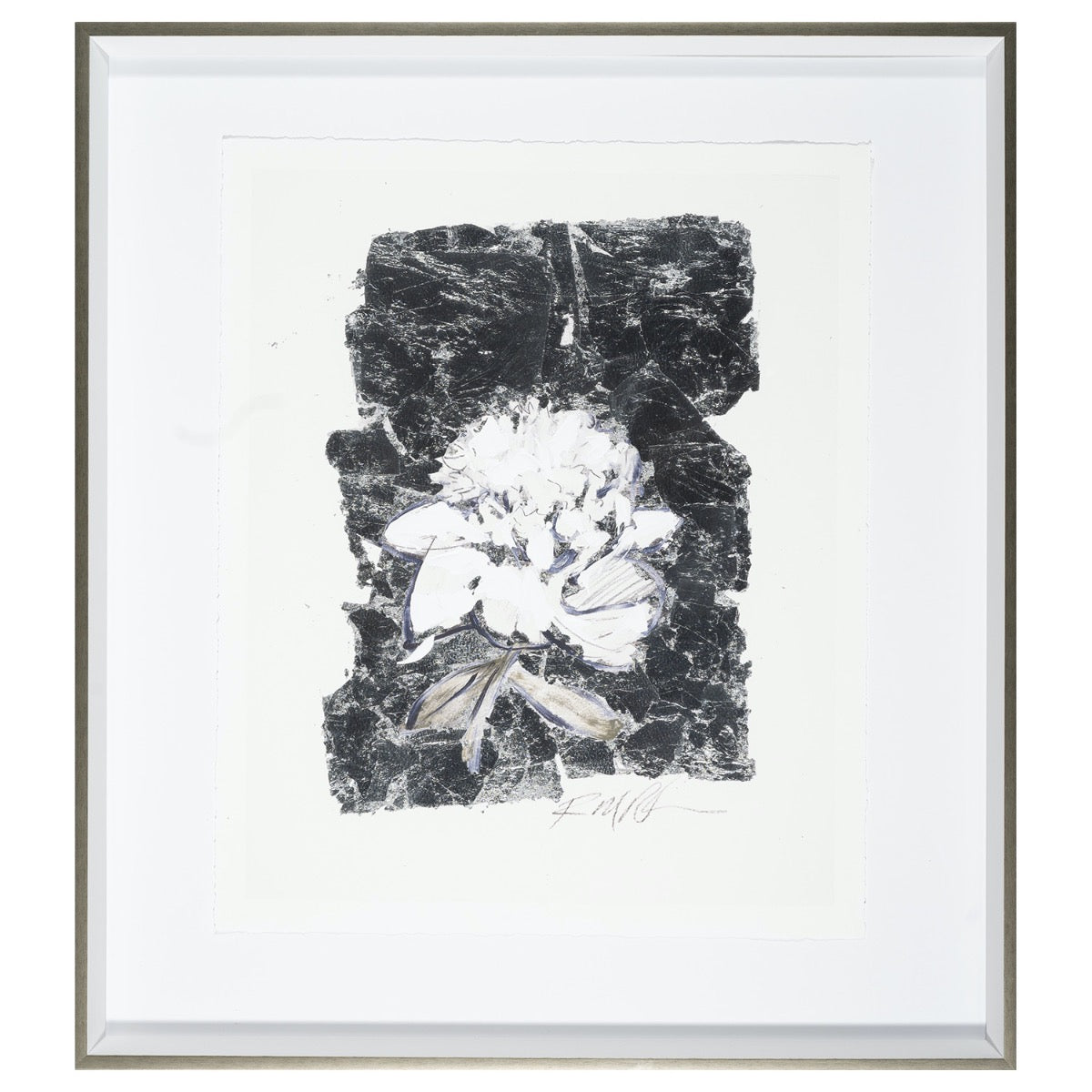 Image of "Silver Flower - Peony"