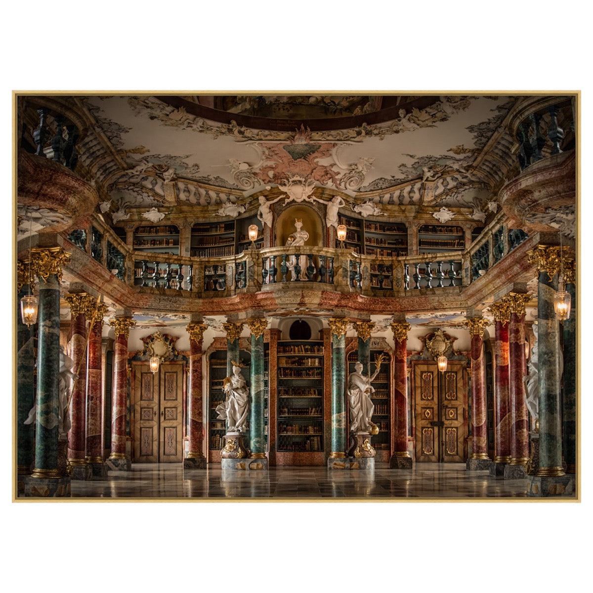 "Ancient Library" by Peter Odekerken in setting