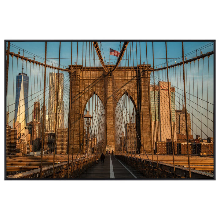 "Brooklyn Bridge" by Peter Odekerken in setting