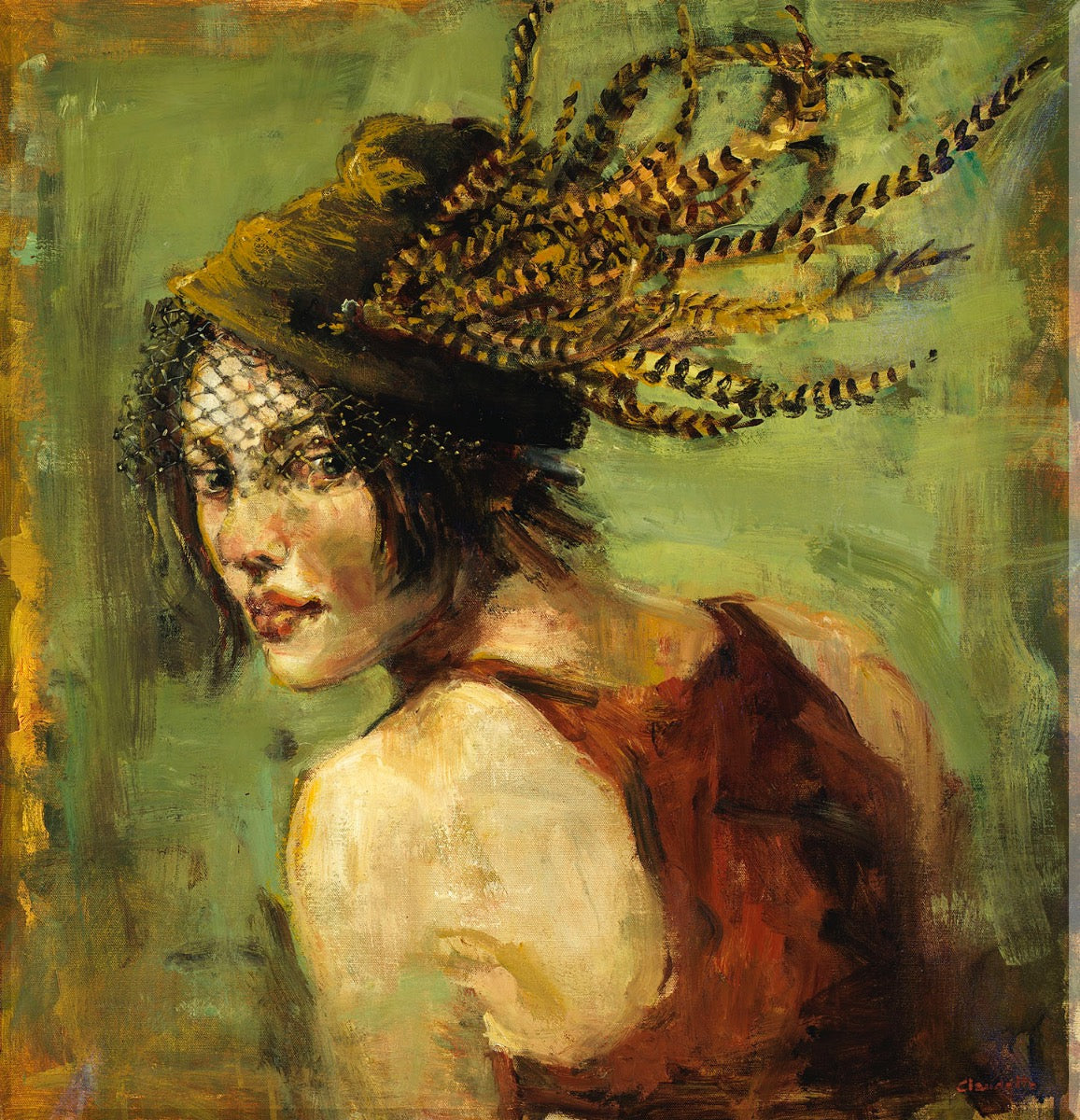 Image of "Girl With Silly Hat"