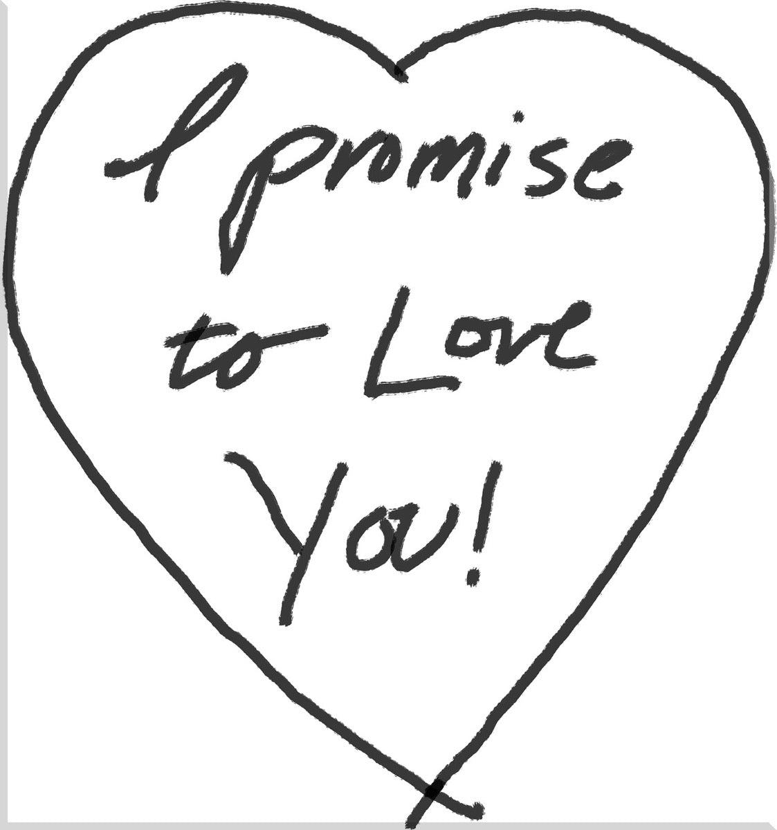 Image of "I Promise 2 Love U 1"