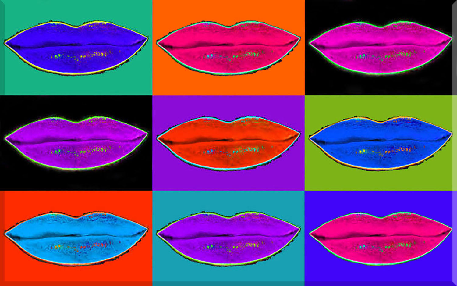 Image of "Neon Lips"