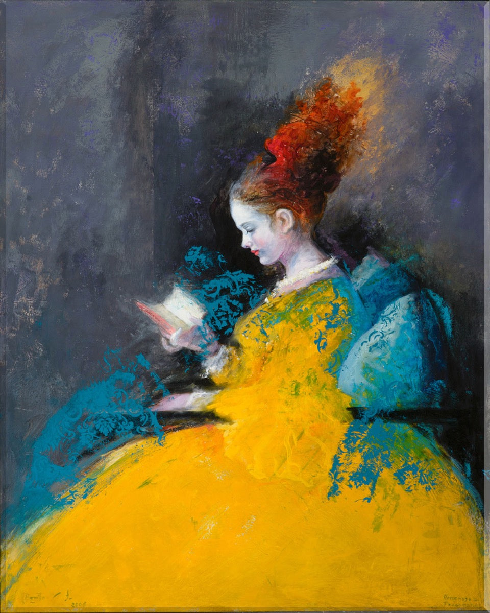 Image of "Homenaje a Fragonard/Muneca"