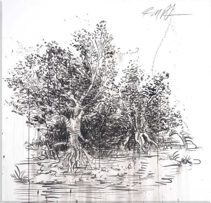 Image of "India Ink Tree"