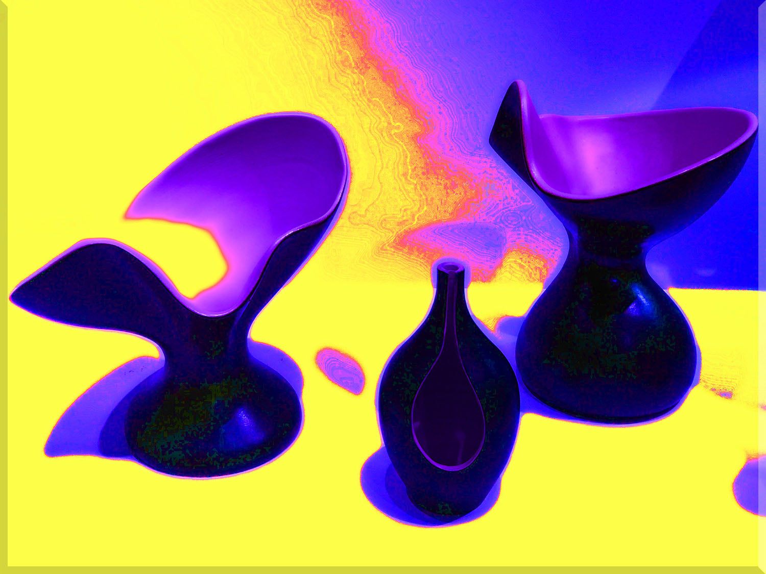 Image of "Yellow Vases"