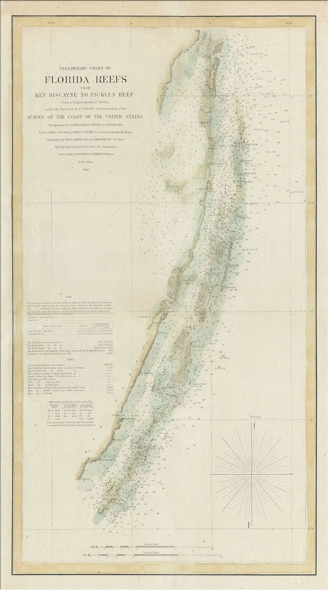 Image of "Florida Reef Map"