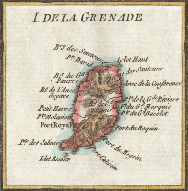 Image of "Antilles Island Map 1"