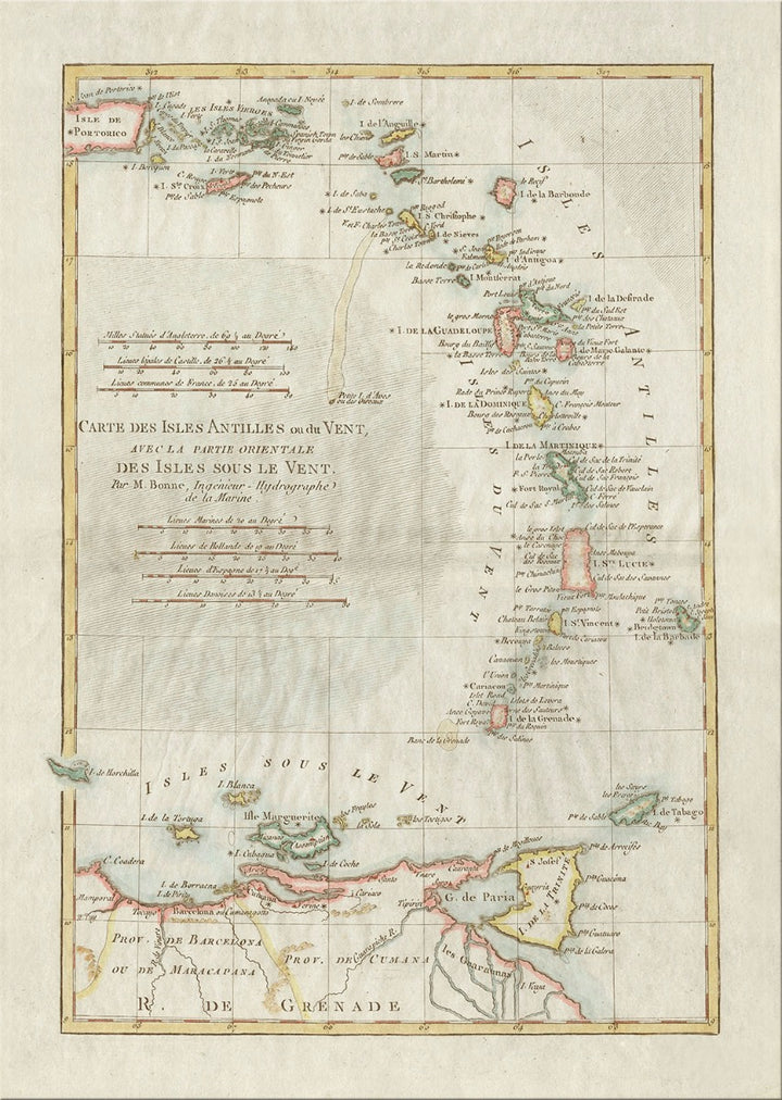 Image of "Antilles Map"